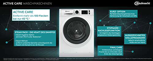 Bauknecht WM ELITE 711 C Frontlader-Waschmaschine Anwendung