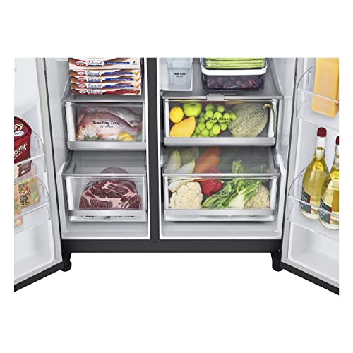 LG Side-by-Side-Kühlschrank GSB470BASZ Qualität