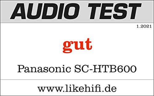 Panasonic SC-HTB600 Dolby Atmos Soundbar Material