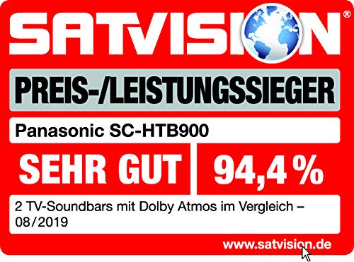 Panasonic SC-HTB700 Dolby Atmos Soundbar Produktabmessung